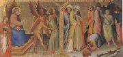 Lorenzo Monaco The Meeting between st James Major and Hermogenes (mk05) oil painting picture wholesale